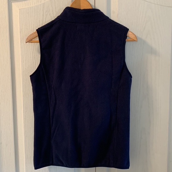 NWT blue fleece vest size XS - Picture 5 of 5